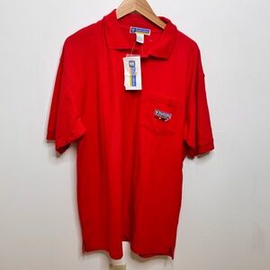 Royal Caribbean Vintage Red Polo Shirt NWT